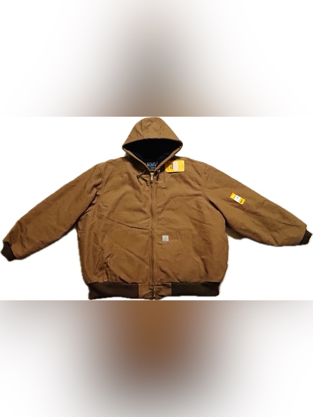 NWT Carhartt Insulated OJO140-M Loose Fit Firm Duck Active Jacket Size 3X